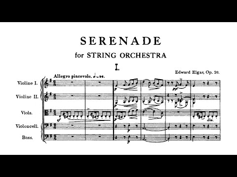 Elgar - Serenade for Strings Op. 20 (Score)