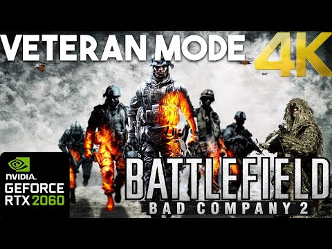 FULL Campaign: Battlefield Bad Company 2 - Veteran Mode (4K) (Walkthrough) (All Missions)
