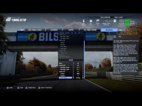 Project CARS 2 bmw M6 gt3 nurburgring combined lap +setup