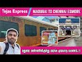 TEJAS EXPRESS TRAVEL VLOG Madurai To Chennai Egmore One And Only Train In South India