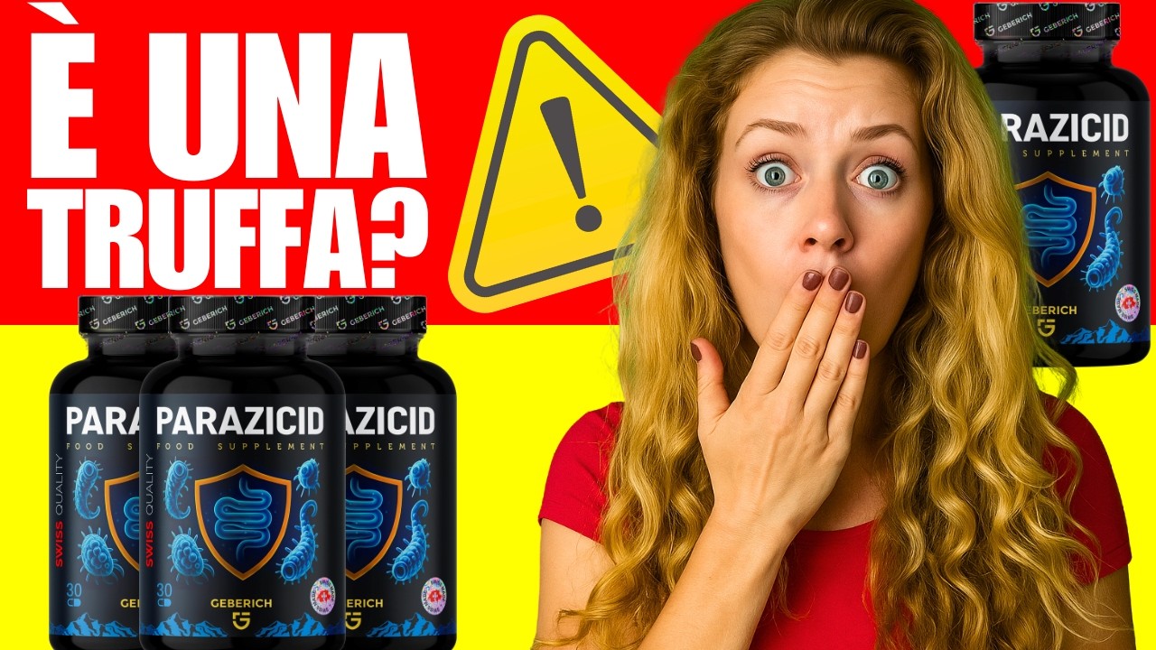 💊 PARAZICID RECENSIONI (⚠️ATTENZIONE!⚠️) FUNZIONA O È UNA TRUFFA? PREZZO E SITO UFFICIALE