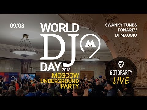 Вечеринка в метро Москвы, Swanky Tunes, Fonarev, Di Maggio 09/03/2018 (live aftermovie)