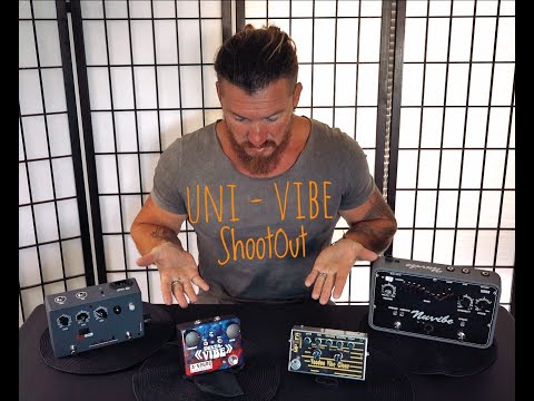 Uni-Vibe Shootout - Which 1 is your favourite ? (Delta vibe - Sir Henry - Nuvibe - MpFx VoodooVibe)