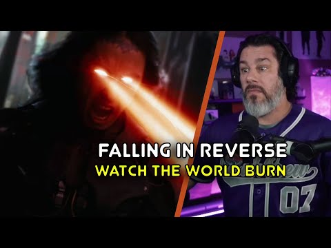 Director Reacts - Falling In Reverse - "Watch The World Burn" MV