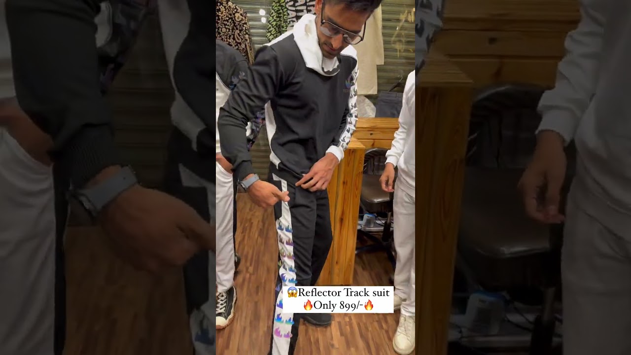 Reflector Tracksuit 🔥 #shoplyguys #shorts #shopping