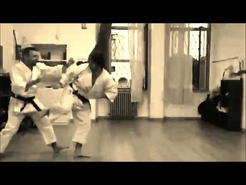 Karate in slow-motion