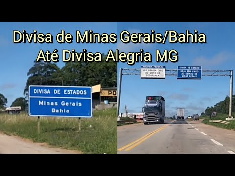 54/24 Divisa Minas Gerais/Bahia a Divisa Alegre MG
