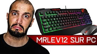 Mrlev12 sur pc avec clavier et souris mission mars 
