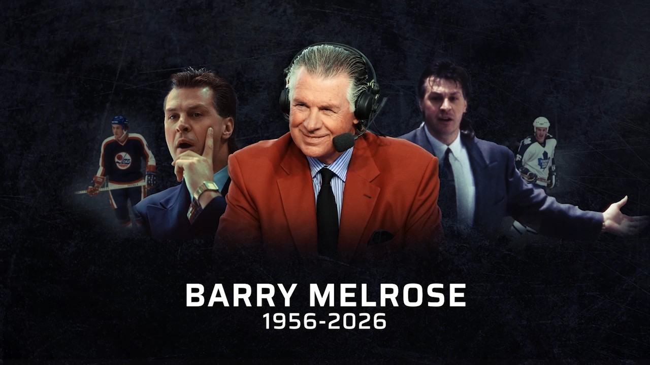 The NHL remembers coach and Emmy-winning broadcaster Barry Melrose