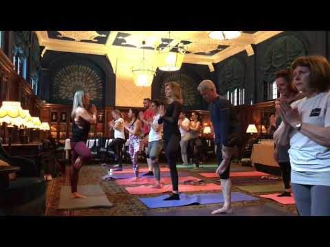 Yogagise Yoga & Lunch at L'oscar London Hotel, March 2019