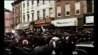 Notorious BIG  funerals  - Tribute in Brooklyn