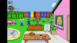 The Backyard (longplay) for DOS