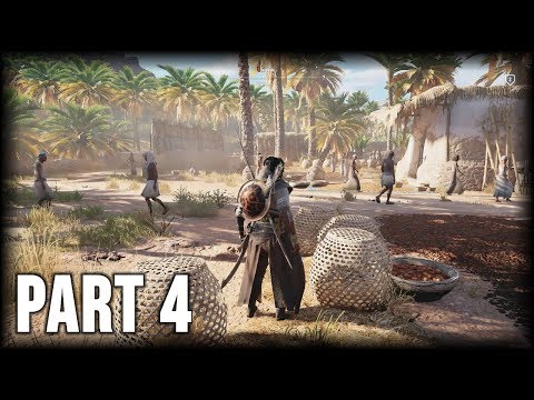 Assassin’s Creed Origins - 100% Walkthrough Part 4 [PS4] – Side Quest: Family Reunion (Hard)