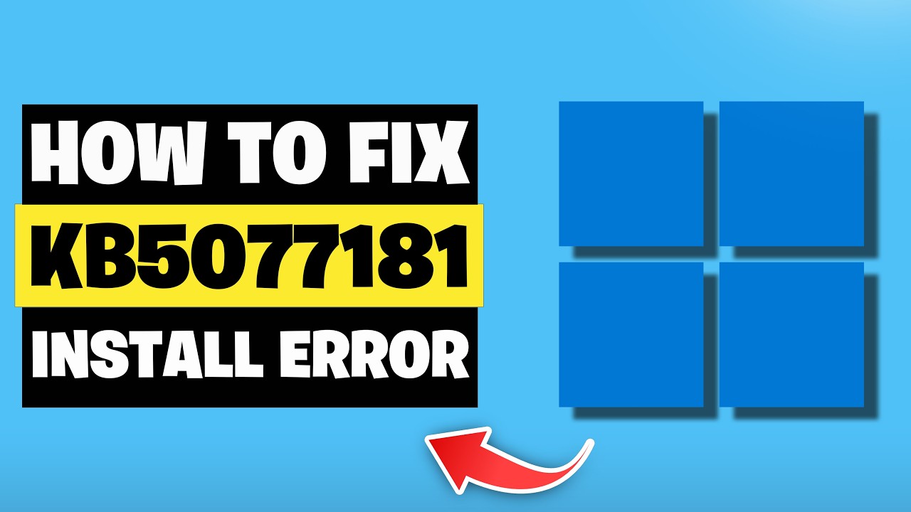 KB5077181 Update Not Installing Error Code 0x80073712/0x800f0831 Windows 11 FIX✅