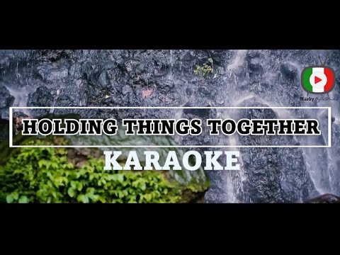 HOLDING THINGS TOGETHER | Merle Haggard | Karaoke Lyric Video