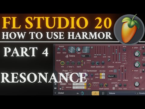 Harmor Tutorial PART 4 Resonance | FL Studio