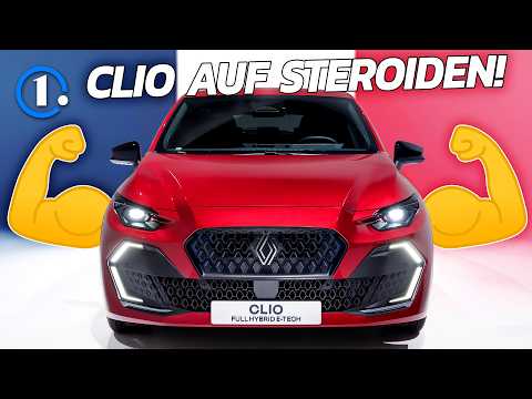 Neuer Renault Clio (2026) – sechste Generation mit Hybrid & Hightech