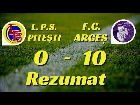 Rezumat LPS PITESTI - FC ARGES fotbal juniori,Elite U15