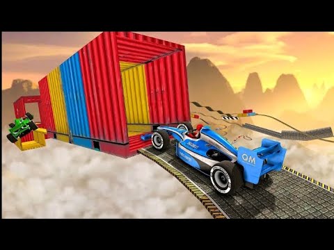Formula Car Stunt | Car🚗 Racing 🏎️ Game | Level 10,11 Complete ✅ #game #viral #subscribe #mychannal