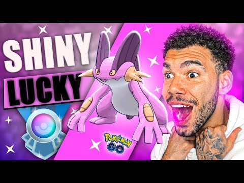 SHINY LUCKY FEZ TODO MUNDO QUITAR & ME RENDI AO SWAMPERT - POKEMON GO | Cris |