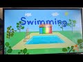 Swimming Title Card