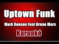 Uptown Funk -  Mark Ronson Feat Bruno Mars - Karaokê