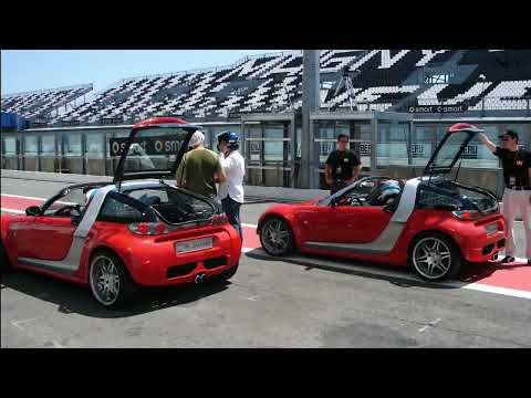 The Rare Race of All 10 Smart Roadster V6 Biturbos!