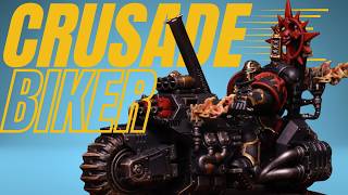 Black Templar Biker!