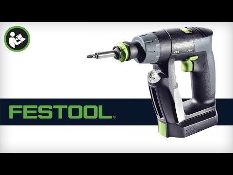 Festool CXS Compact Cordless Drill Features