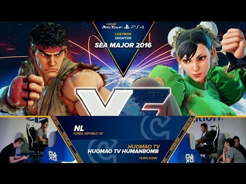 SFV: HUOMAOTV | Humanbomb vs NL - SEAM 2016 Losers Top 8 - CPT2016
