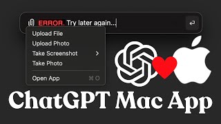Well, ChatGPT Desktop Mac App is here...