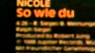 Nicole So Wie Du