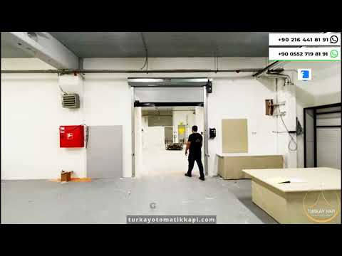 Hızlı PVC sarmal branda kapı videosu 7
