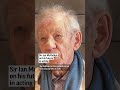 Sir Ian McKellen on his future in acting - Video