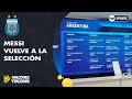 Lista De Convocados Para Los Amistosos De La SELECCIÓN ARGENTINA