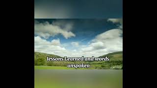 gone but not forgotten.