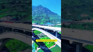 Xining River Bridge In Mountain Reservoir, Steel Lattice Composite Girder Technology