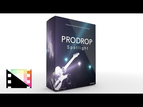 ProDrop: Spotlight - Professional Spotlight Backdrops & Overlays from Pixel Film Studios