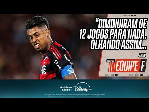 CASO BRUNO HENRIQUE: STJD RETIRA GANCHO DE ATACANTE DO FLAMENGO E APLICA MULTA DE R$ 100 MIL