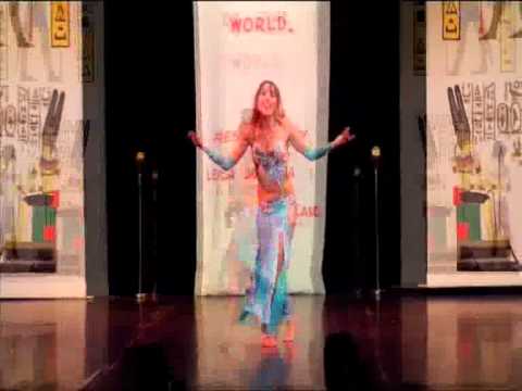 Martina Tellini 3° place winner Belly Dance of the World 2013