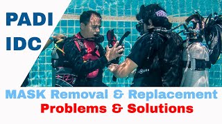 Mask Removal Scuba Diving 🥽 Problems & Solutions • PADI IDC Course