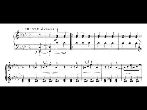 Oskar Morawetz - Scherzo (audio + sheet music)