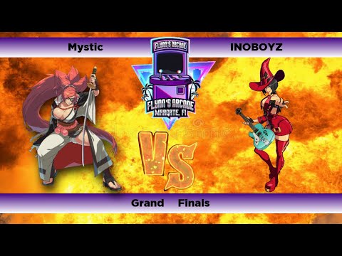 Flynn's Arcade 058 Grand Finals - Mystic (Baiken) Vs  INOBOYZ (I-No) Guilty Gear Xrd Rev