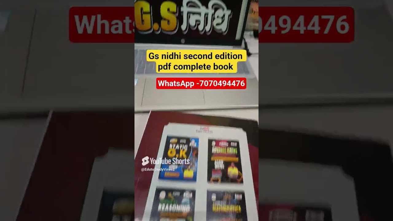 GS NIDHI SECOND EDDITION 2025 BY NAVEEN SHARMA SIR | GS NIDHI UPDATED BOOK PDF  #rojgarwithankit