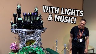 Animated LEGO Adventure Story Mountain | Bricks by the Bay 2018 by Beyond the Brick