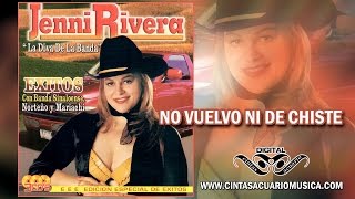 No Vuelvo Ni De Chiste - Jenni Rivera La Diva De La Banda Exitos con Banda Norteño y Mariachi