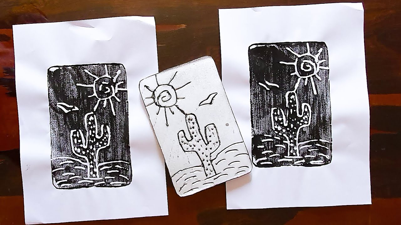 Isogravura - gravura com isopor