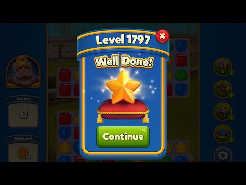 Royal Match - King Robert - Level 1797