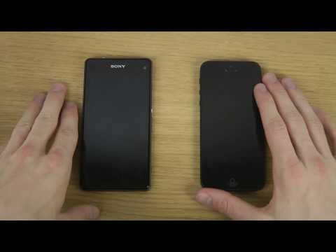 Sony Xperia Z1 Compact vs. iPhone 5 iOS 7 - Which Is Faster?