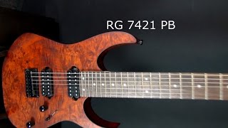 Video thumbnail for Ibanez RG7421PB 7 String | Solo | Lee Wrathe by Lee Wrathe